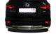 Защита заднего бампера Hyundai SantaFe 2012 двойная (радиус)  60/42